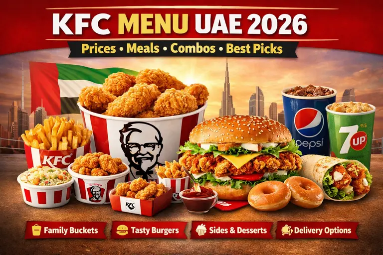 Delicious KFC Menu UAE 2026